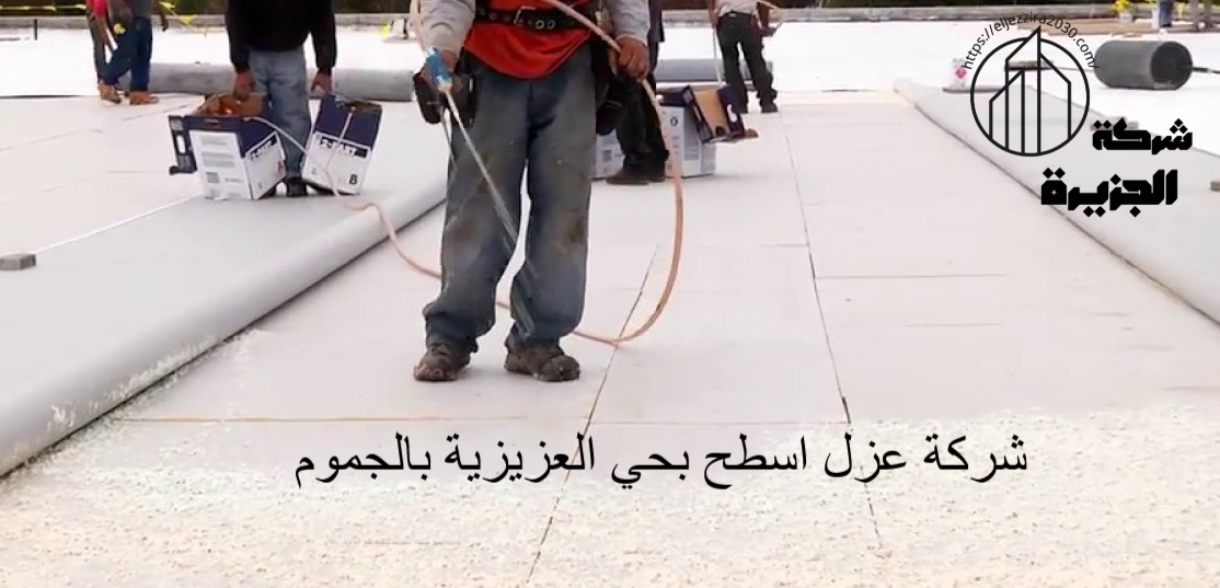 شركة عزل اسطح بحي العزيزية بالجموم