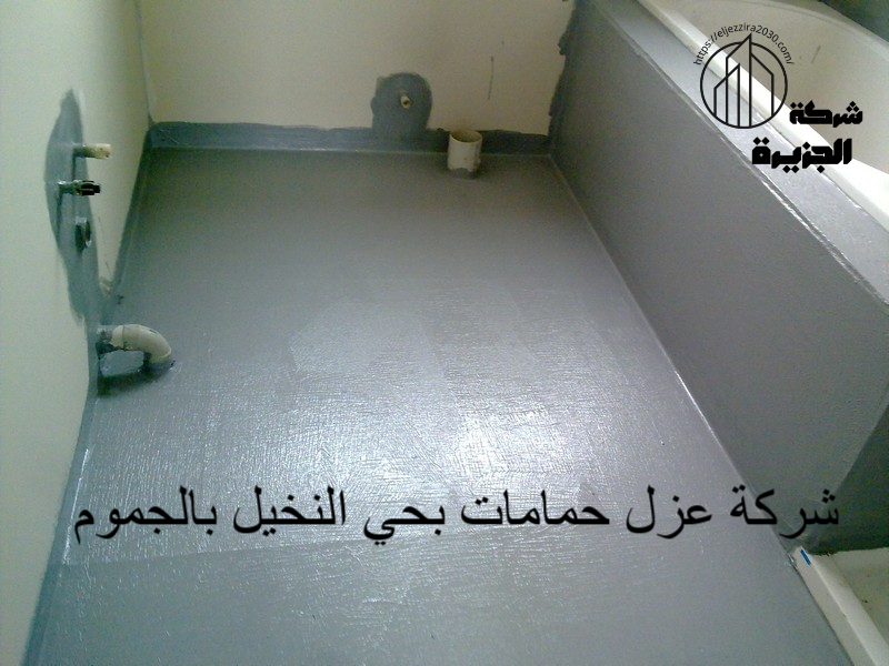 شركة عزل حمامات بحي النخيل بالجموم